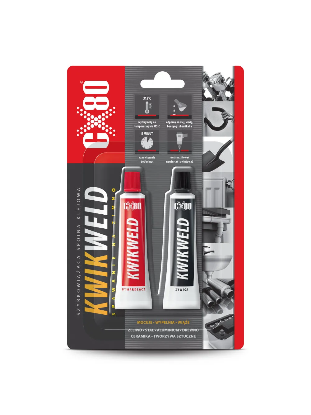 CX80 Kwik Weld. Spawanie na zimno