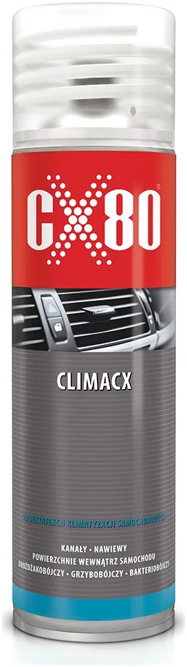 CX80 Climacx, Preparat do dezynfekcji klimatyzacji samochodowych.