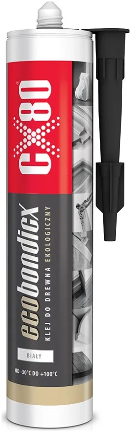 CX80 Eco bondicx klej do drewna profesjonalny klej montażowy do drewna, do zastosowań na zewnątrz i wewnątrz.