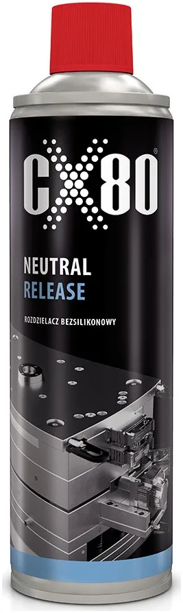 CX80 Neutral release, Rozdzielacz bezsilikonowy do form stosowany w przetwórstwie tworzyw sztucznych