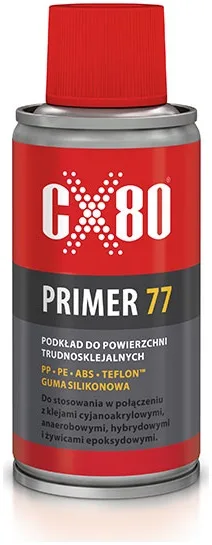 CX80 PRIMER 77, Jednoskładnikowy podkład do stosowania w połączeniu z klejami