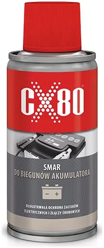 CX80 Smar do biegunów akumulatora, Do konserwacji elektrycznych zacisków i złączy śrubowych.