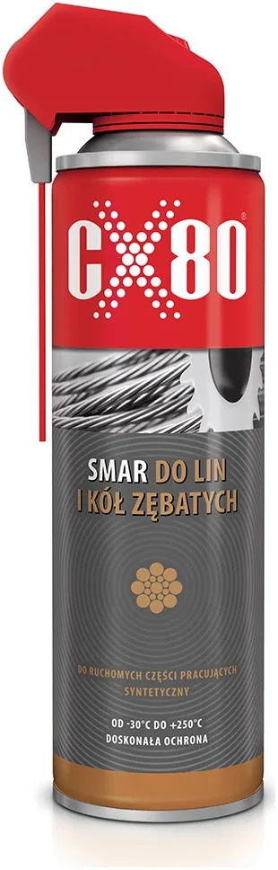 CX80 Smar do lin i kół zębatych. Syntetyczny smar do ruchomych części pracujących