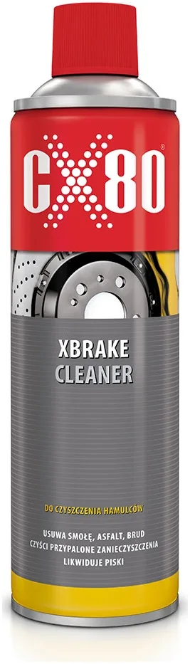 CX80 XBrake cleaner, Błyskawiczny preparat do czyszczenia hamulców.